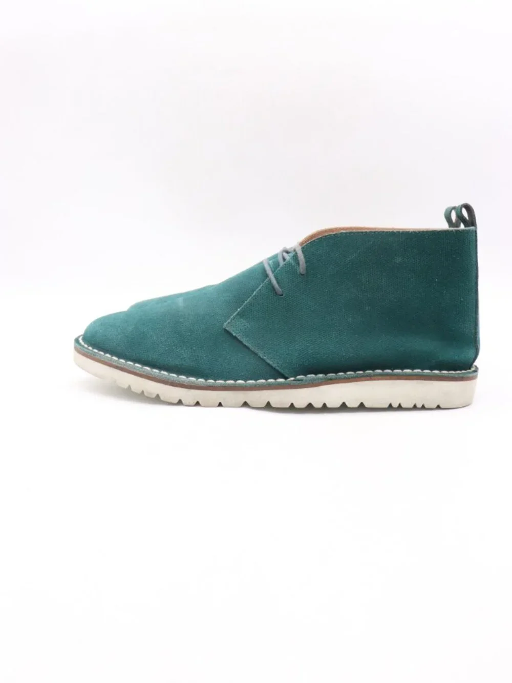 Armani Jeans Men's Size UK 8 US 9 Desert Stitch Genuine Leather Chukka Boot Blue